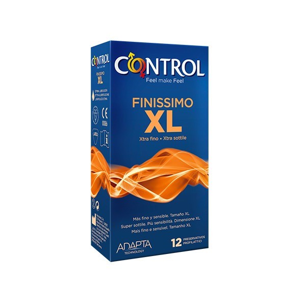 CONTROL PRESERVATIVOS FINISSIMO XL 12 UDS