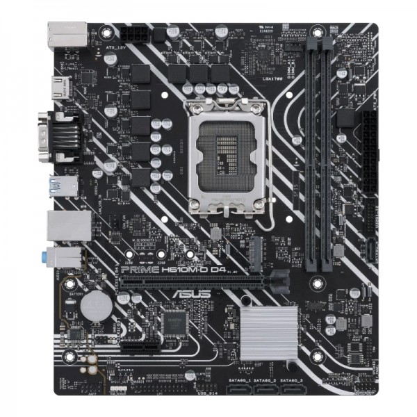 Asus placa base prime h610m-d d4  matx 1700