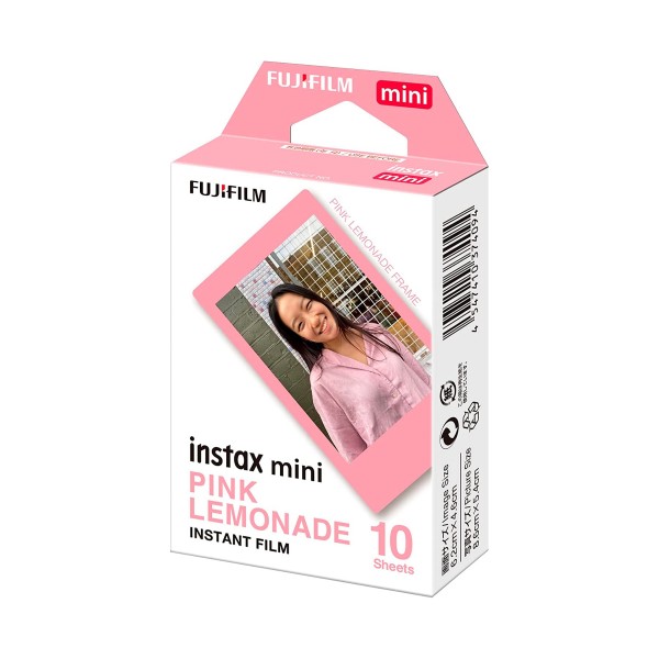 Fujifilm instant film shot pink lemonade / película fotográfica instantánea