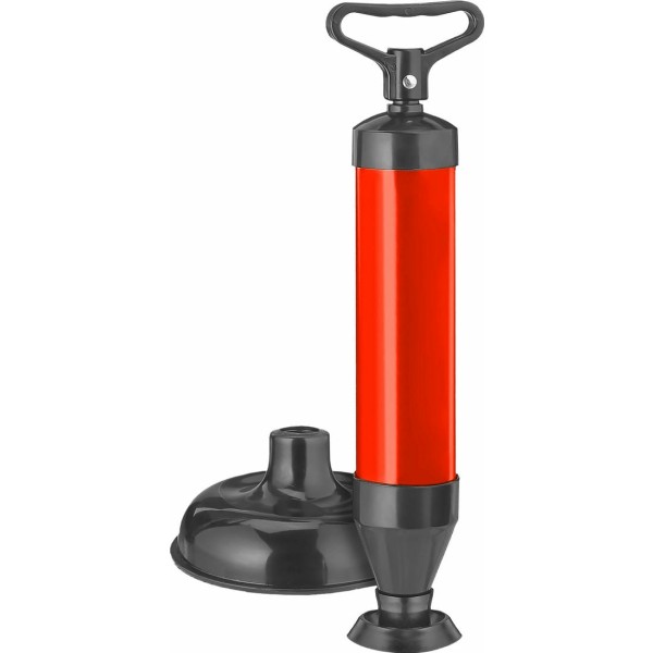 Desatascador bomba de vacio 38cm.2 en 1