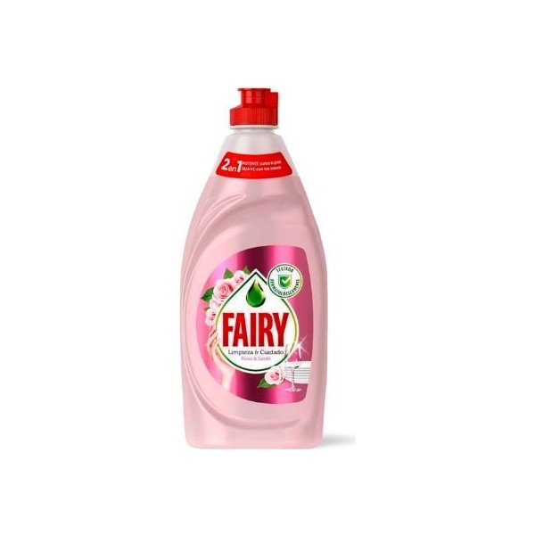 Fairy lavavajillas rosa & satén