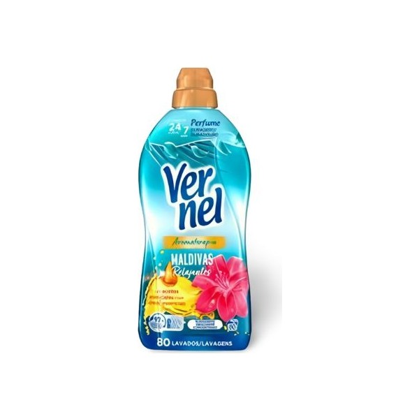 Vernel suavizante maldivas 80 lavados